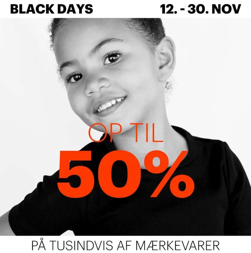 I dag starter Magasins Black Days – op til 50% på tusindvis af mærkevarer
