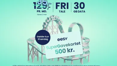 eesy lokker med 500 kr. gavekort – et af sommerens bedste mobiltilbud?