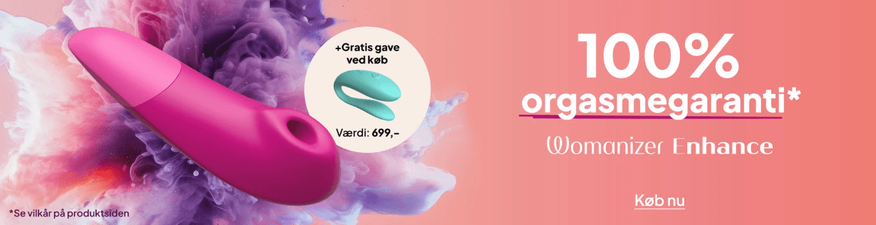 Womanizer Enhance: Klitorisstimulator med orgasmegaranti for kvinder