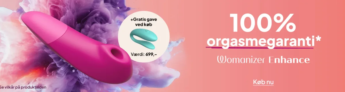 Womanizer Enhance: Klitorisstimulator med orgasmegaranti for kvinder